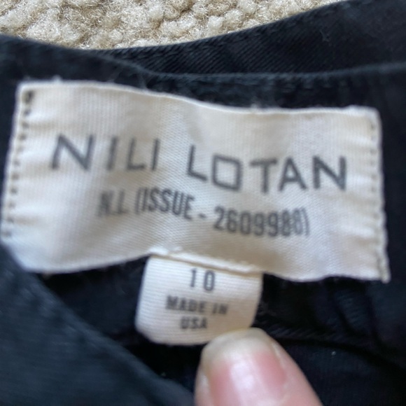 COPY - Nili Lotan Shon Pant in Carbon size 10 - Picture 7 of 7
